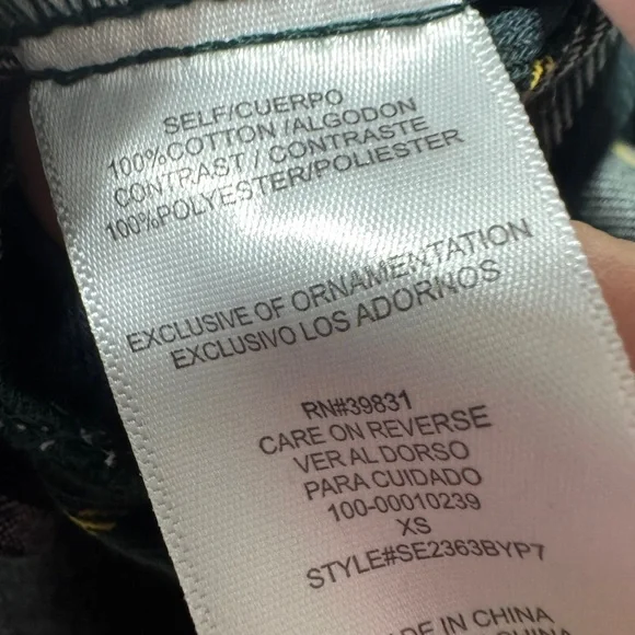 Sam Edelman Split Chiffon-Back Shirt - Picture 13 of 16